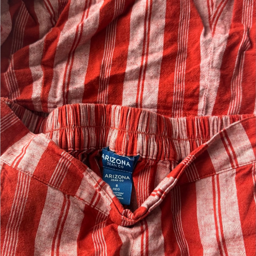 Arizona Jean Company Striped Set with Tie-Front detail - Picture 3 of 4